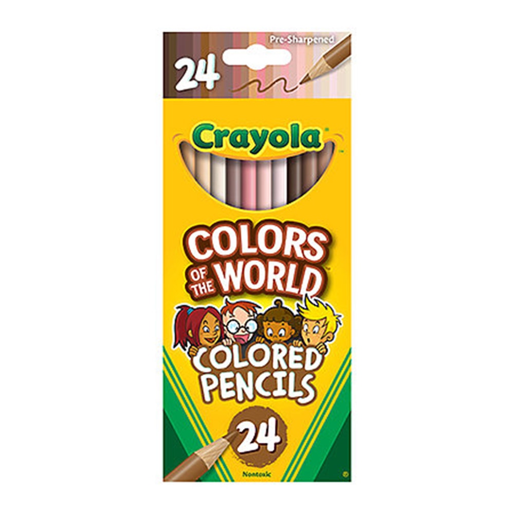 Crayola, Colors of the Word, Colored Pencil, 24 Count, Set